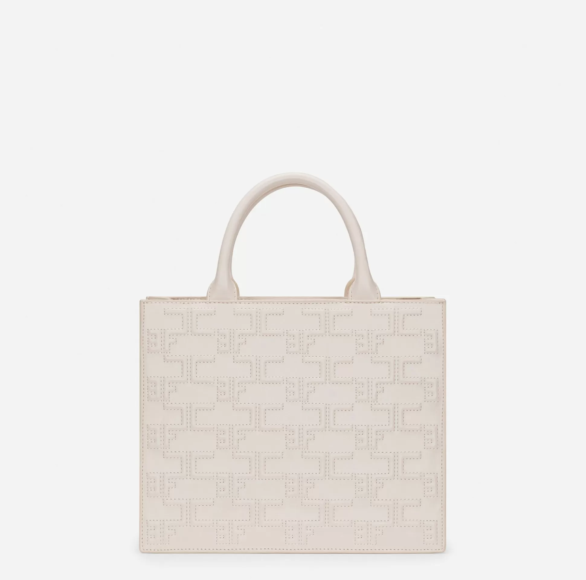 Elisabetta Franchi Borse A Mano^Bold Monogram Medium Shopper