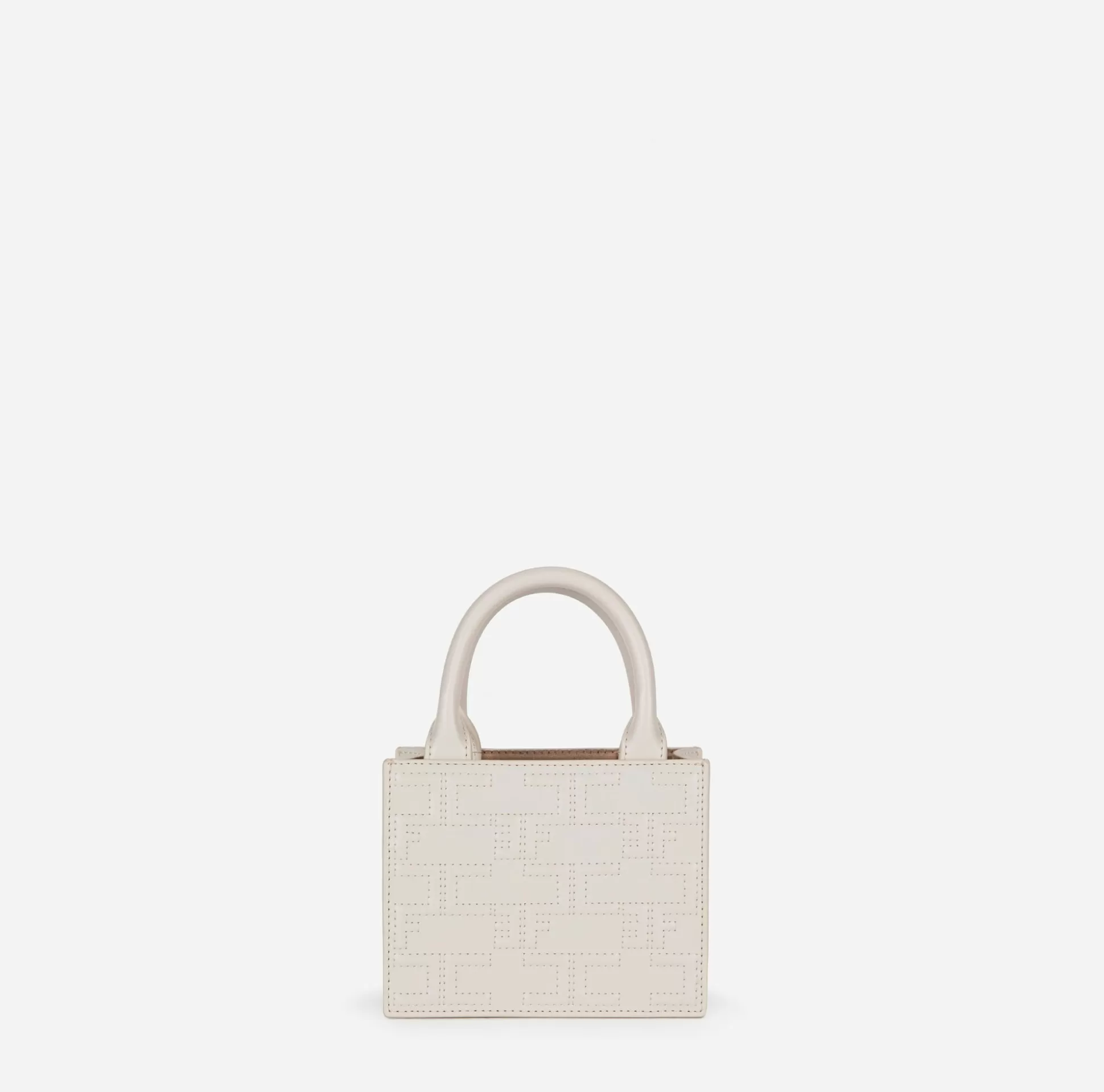 Elisabetta Franchi Borse A Mano^Bold Monogram Mini Shopper