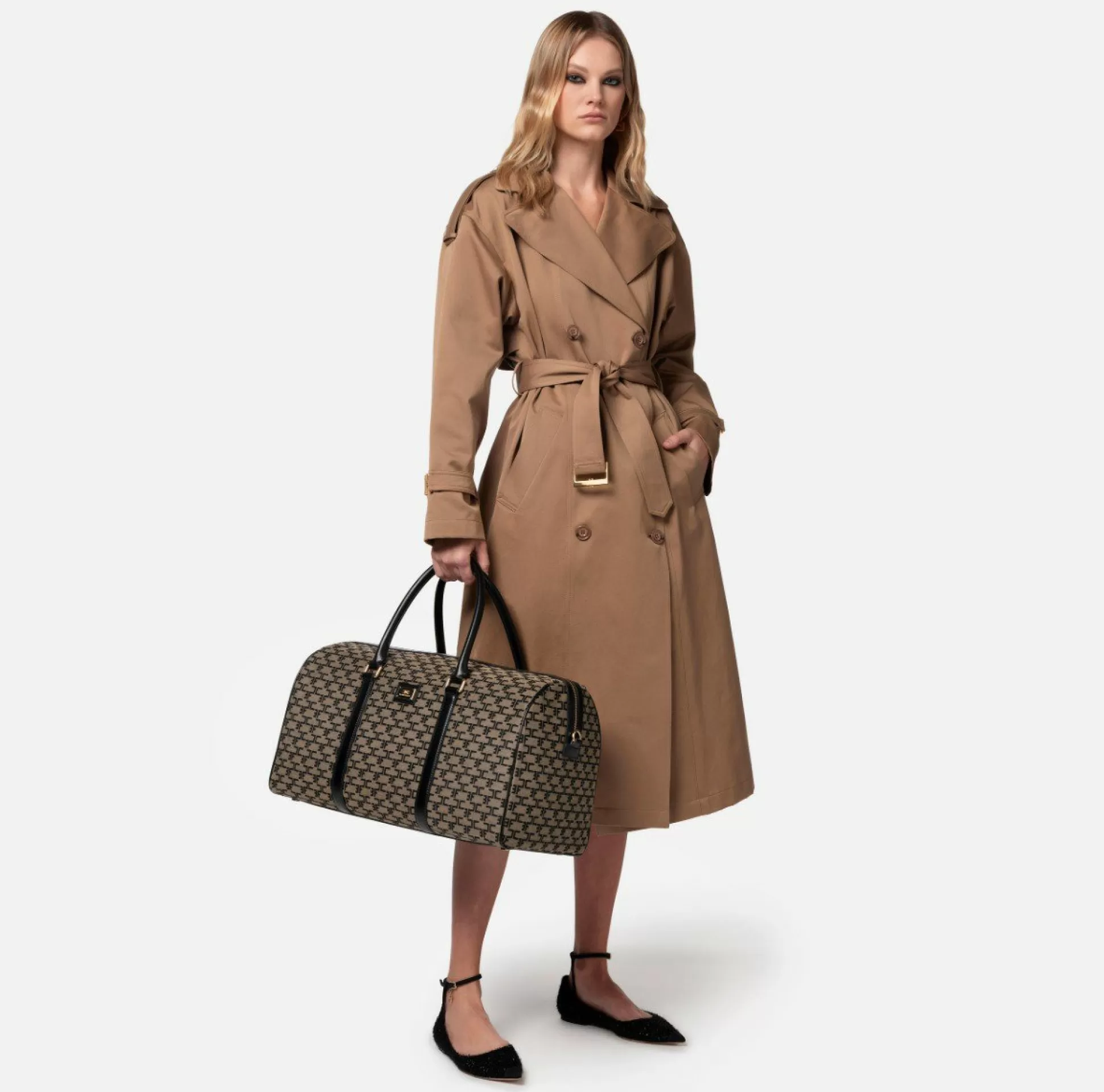 Elisabetta Franchi Valigeria^Borsone Weekend Monogram Travel