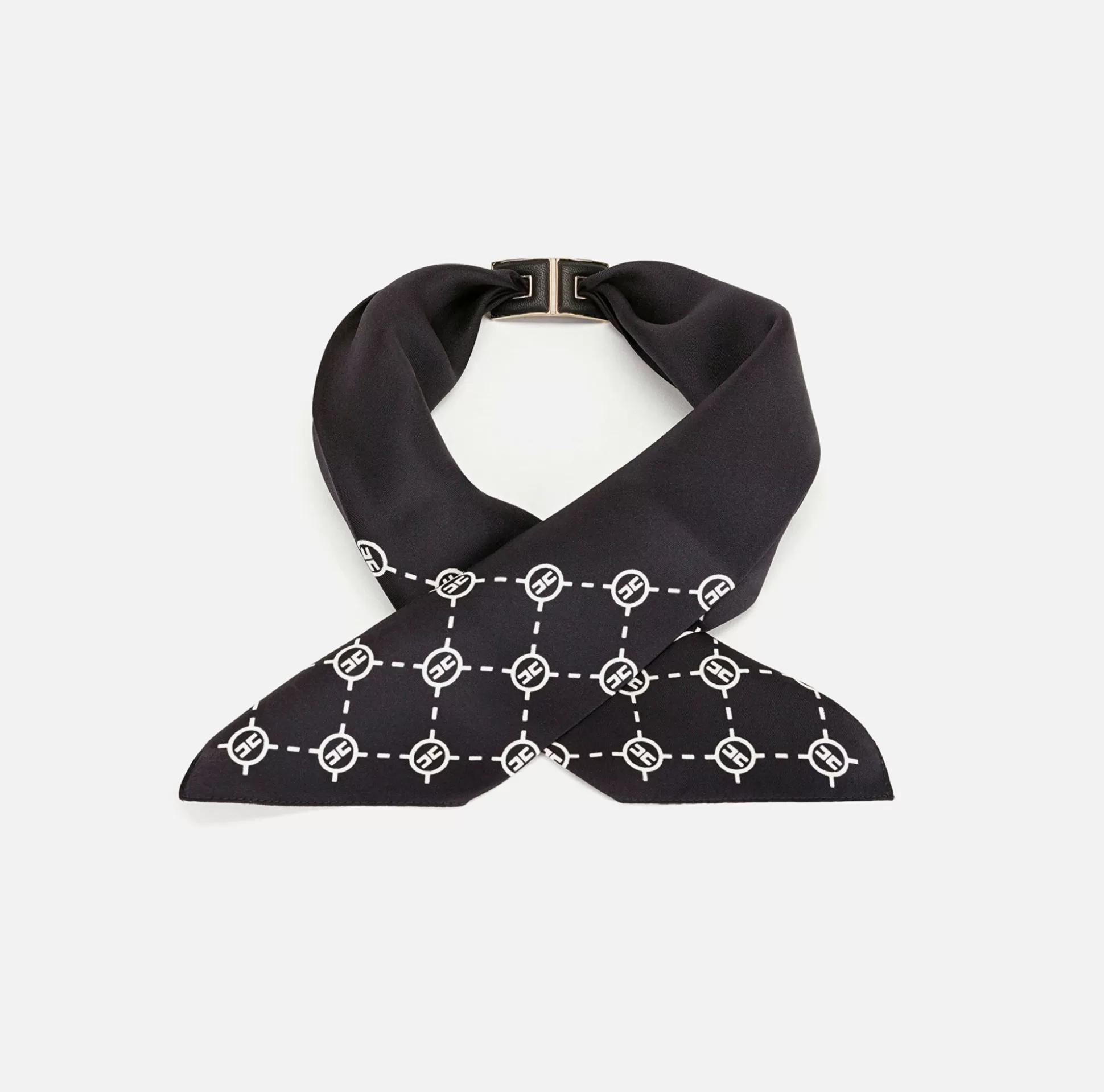 Elisabetta Franchi Mostra Tutti^Foulard Con Accessorio