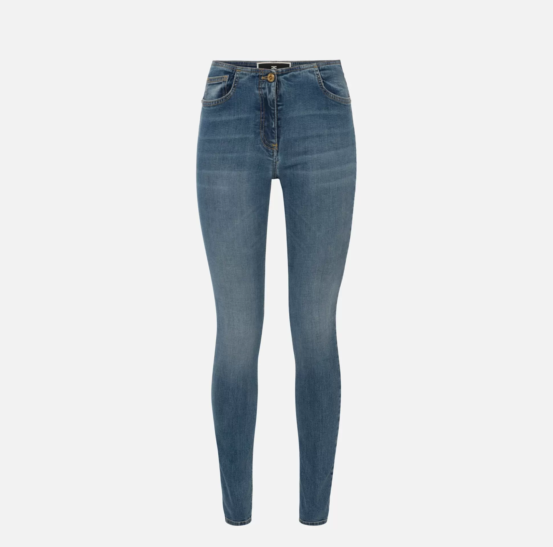 Elisabetta Franchi Jeans^Jeans Skinny Senza Fascione