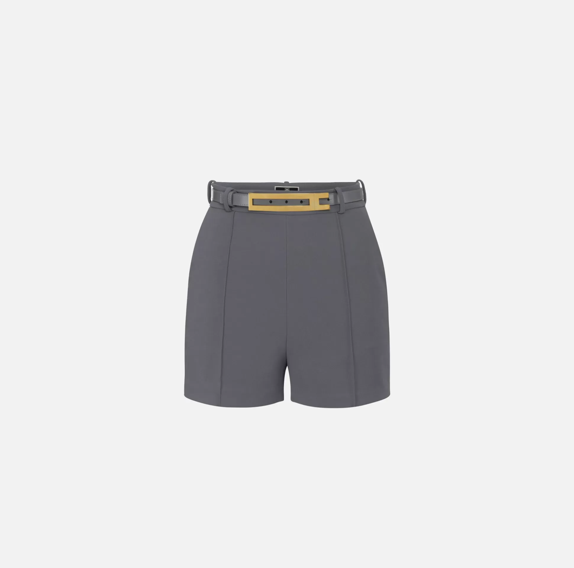 Elisabetta Franchi Tailleur^Shorts In Crepe Con Cintura