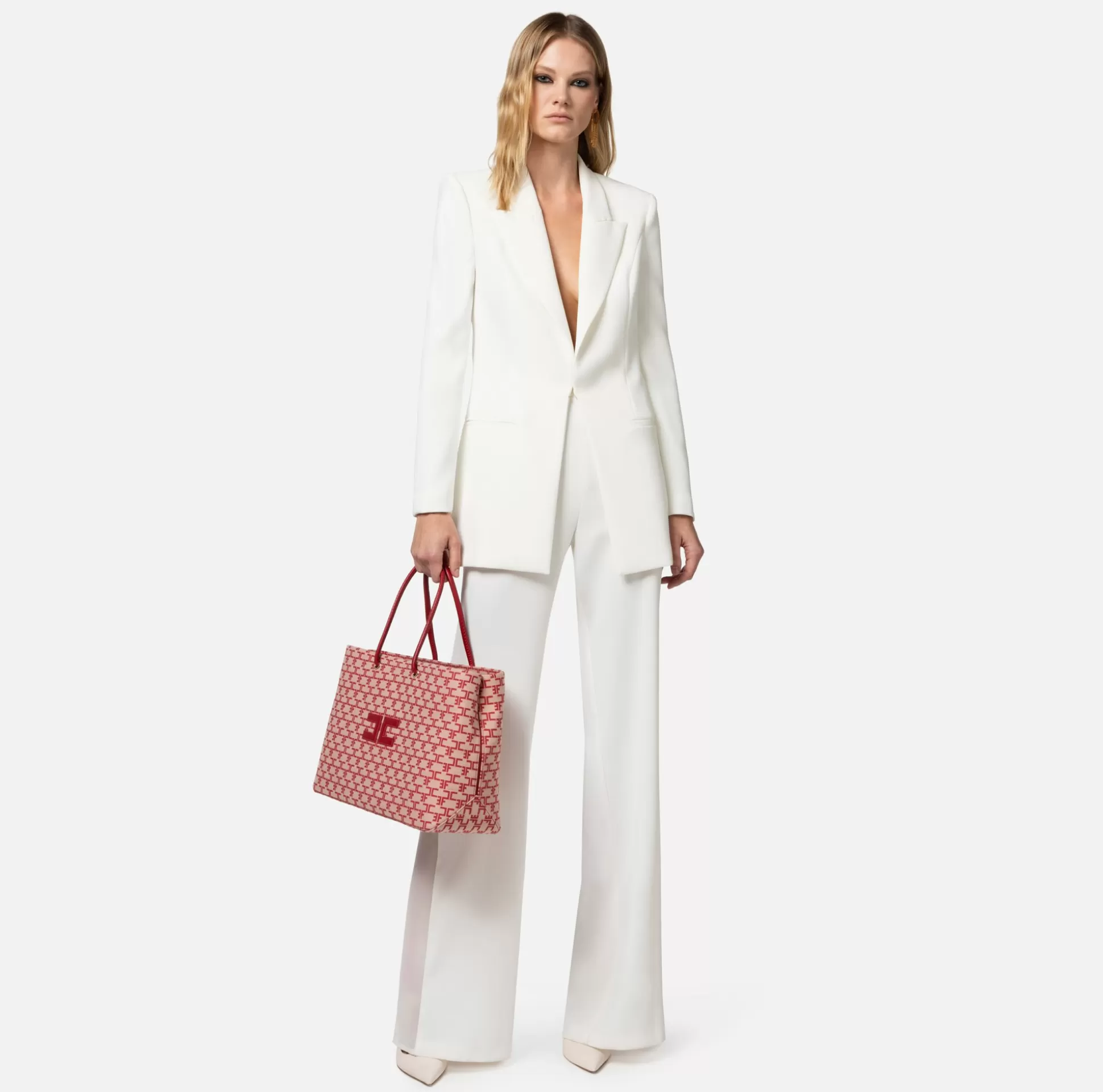 Elisabetta Franchi Tute^Tailleur Giacca E Pantalone In Crepe